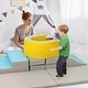 preview thumbnail 3 of 11, 10-Piece Foam Climbing Blocks Set for Infants & Toddlers,CPSIA Certified Safe PU Leather