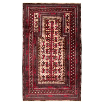 Teimani Beige Rug 3'0" x 5'1" - 3'0 x 5'1
