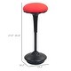 preview thumbnail 5 of 10, HOMCOM Backless Wobble Stool Chair, Standing Desk Chair, Adjustable Active Ergonomic Learning Stool for Office Desks