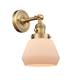 Option Brushed Brass / Matte White