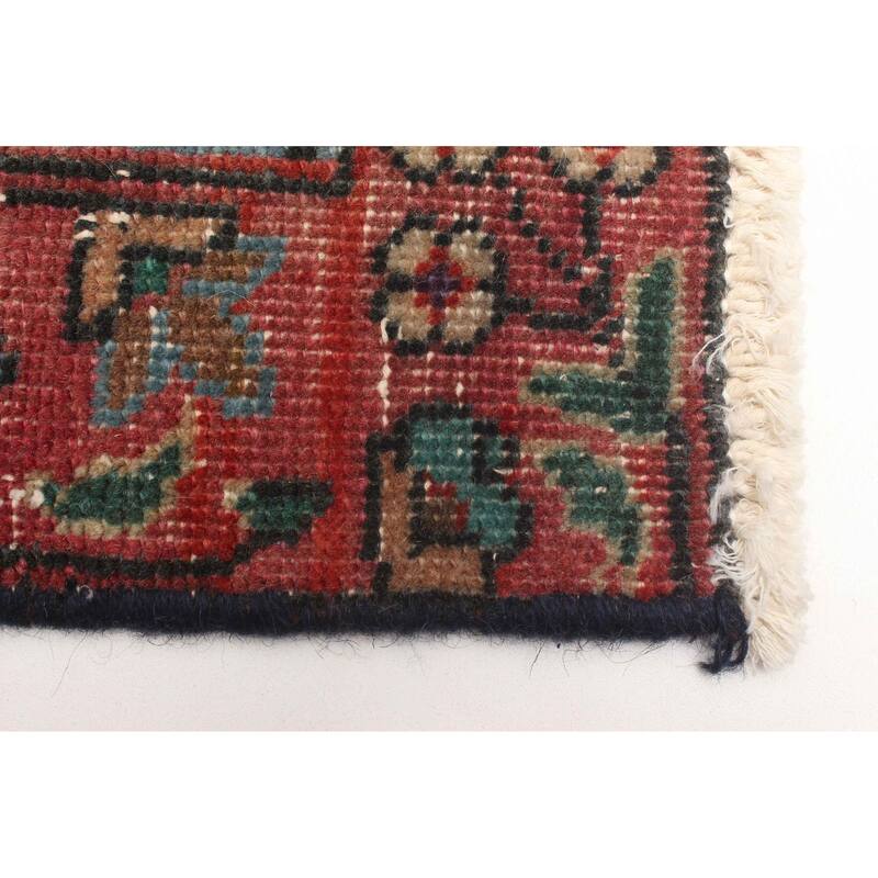 ECARPETGALLERY Hand-knotted Antalya Vintage Cream Wool Rug - 3'0 x 4'9