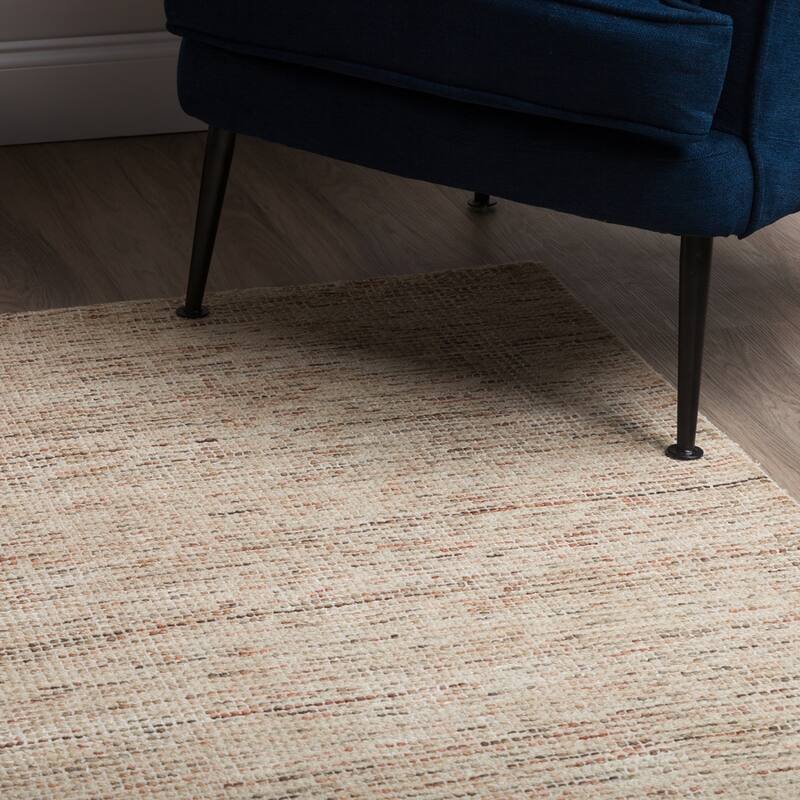 Addison Mission Multi Solid Tone Wool Blend Area Rug