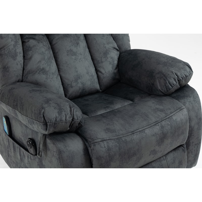 Power Lift Recliner Chair with Massage & Heating, Ergonomic Lounge Sofa Chair, Electric Massage Chair with USB Port
