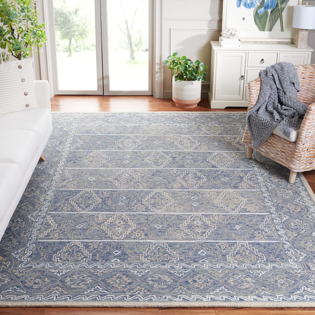 SAFAVIEH Handmade Aspen Nedelya Bohemian & Eclectic Tribal Wool