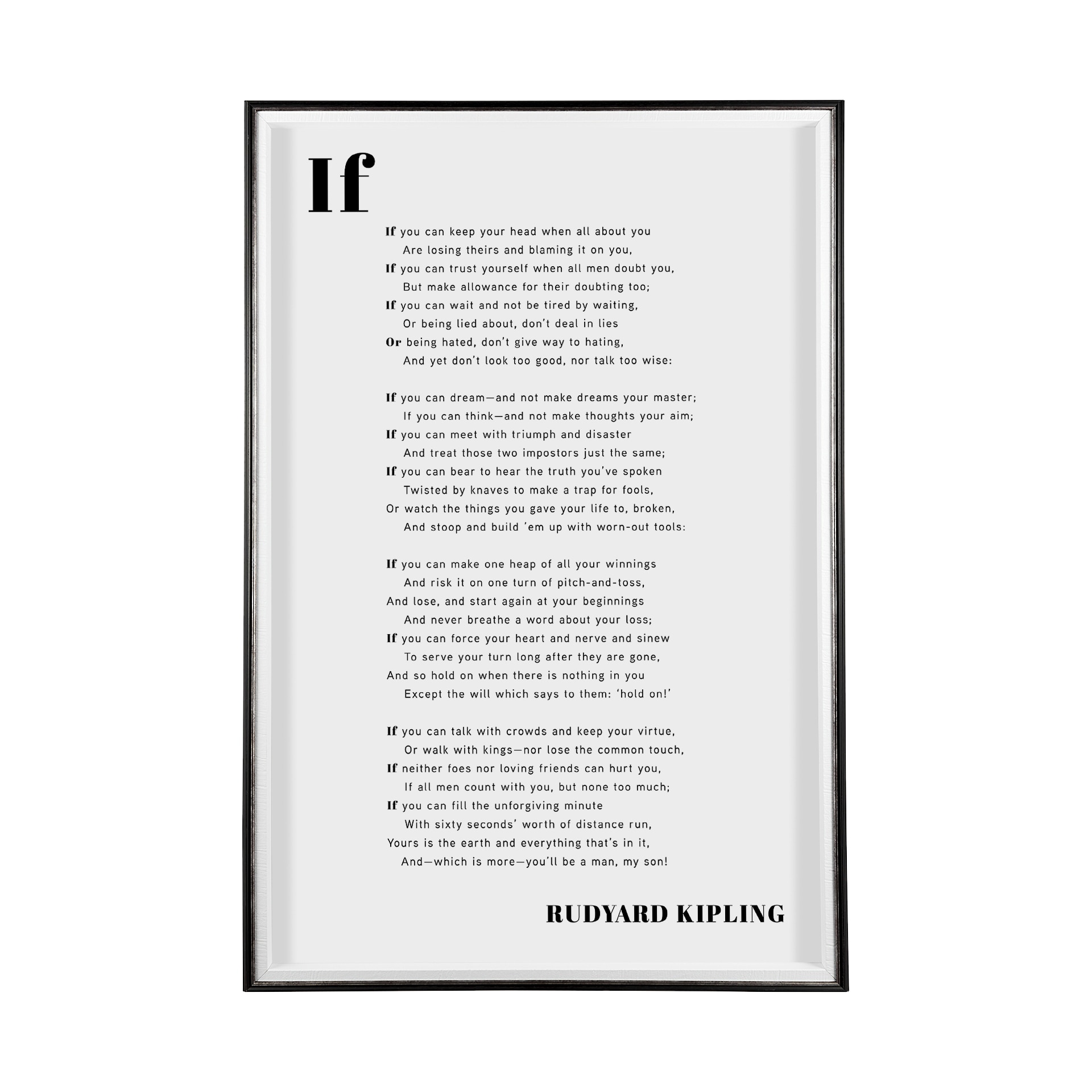 If You Can by Mercana Studio a Framed Art Print Matted under Glass