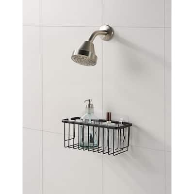 RustProof Aluminum Wall Mount Shower Basket