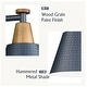 preview thumbnail 29 of 35, Modern Bathroom Vanity Light, Hammered Metal Shade