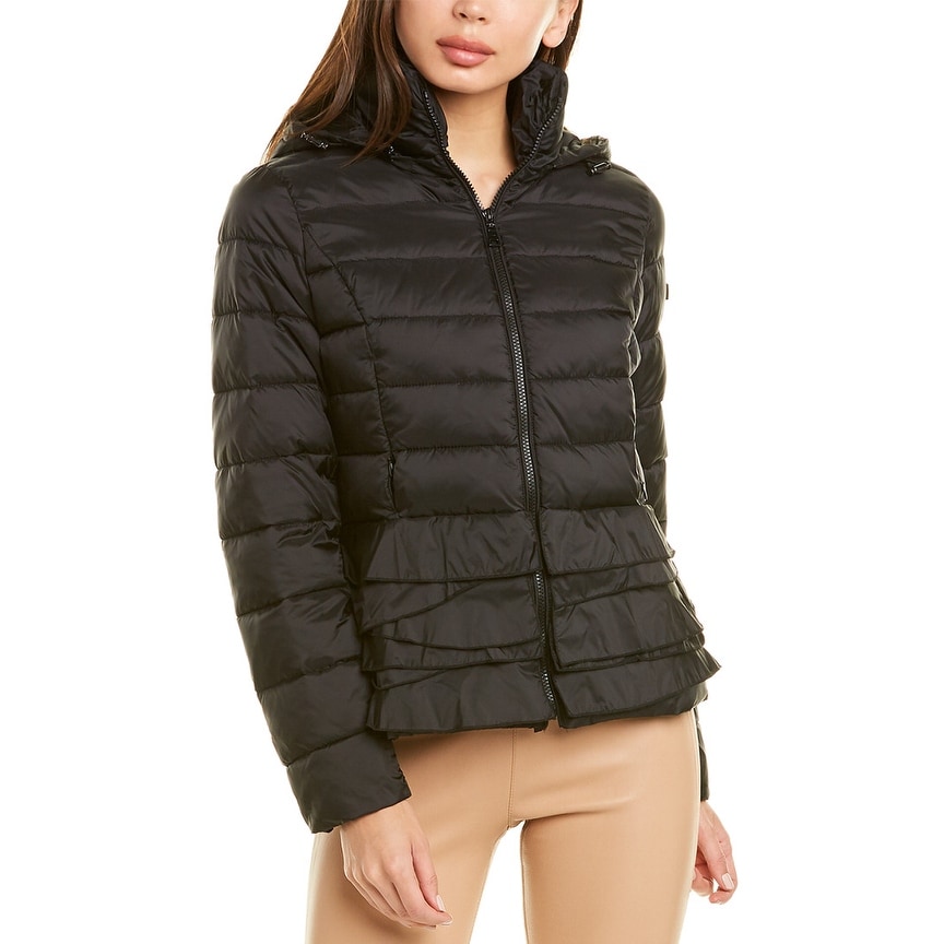 Tahari zoey puffer coat clearance