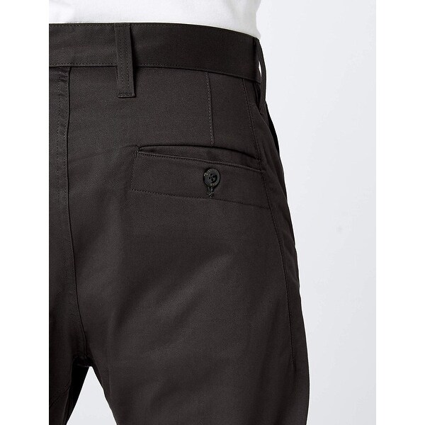 Shop G Star Raw Men's Bronson Tapered Chino, Raven, 33x34 Shop G Star Raw Men's Bronson Tapered Chino, Raven, 33x34