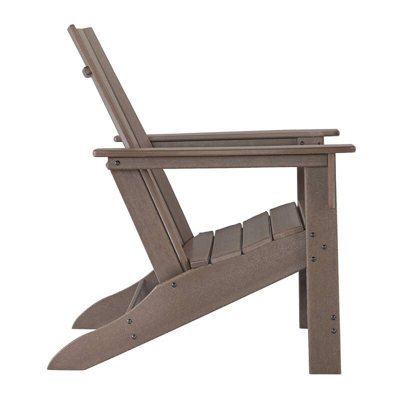 Signature Design by Ashley Emmeline Outdoor Poly All Weather Adirondack Chair - 31"W x 34"D x 37"H