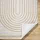 preview thumbnail 27 of 28, Livabliss Scandinavian Fossay Shag Stripe Washable Area Rug