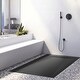 preview thumbnail 31 of 34, ANZZI Borderless Series 59 in. Barrier-Free Curbless Shower Base with Reversible Drain, Slip-Resistant & ADA Compliant