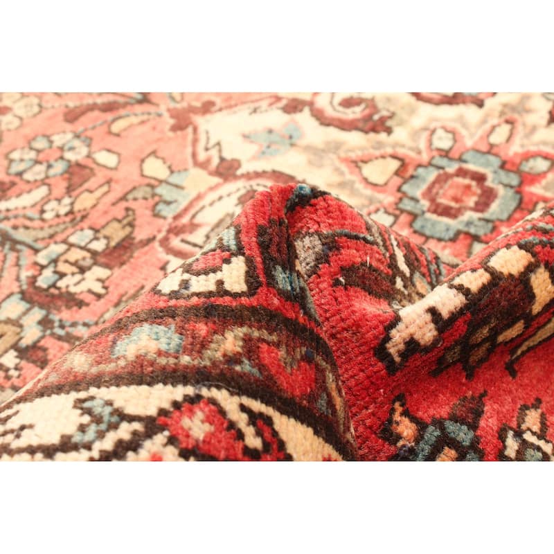 ECARPETGALLERY Hand-knotted Andelz Red Wool Rug - 4'5 x 8'2