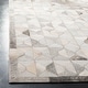 preview thumbnail 4 of 5, SAFAVIEH Handmade Studio Leather Sivia Modern Leather Rug