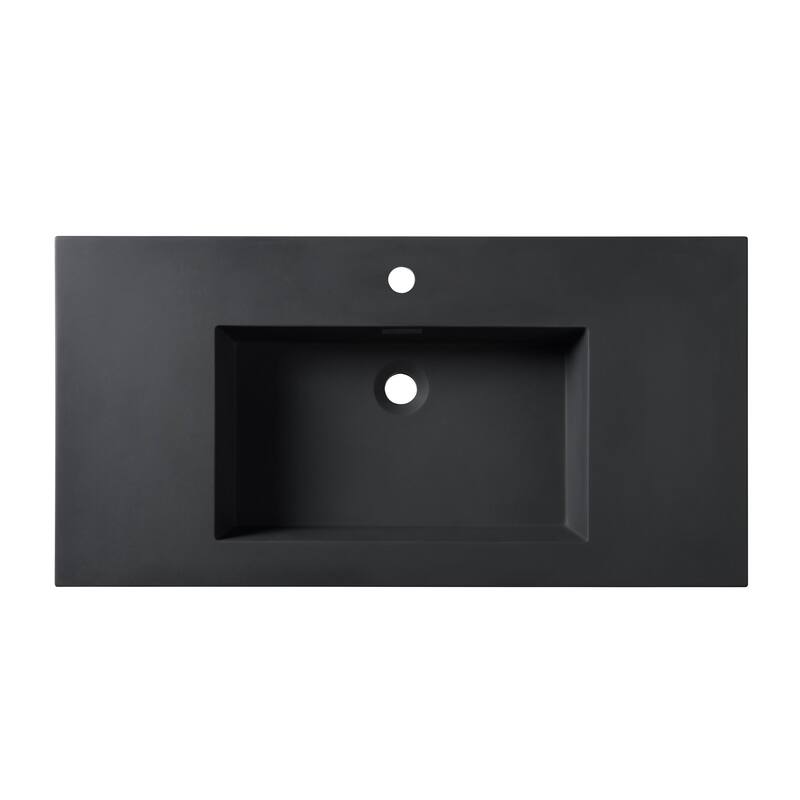Dowell 18" FTB Resin Bathroom Vanity Basin