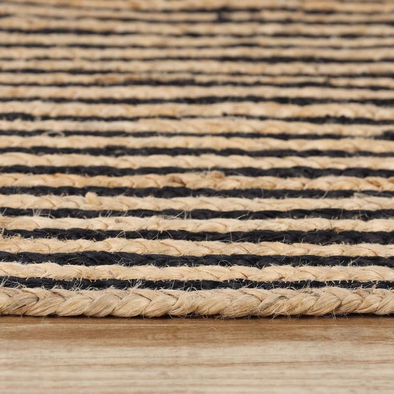 Superior Braided Jute Reversible Indoor Outdoor Area Rug