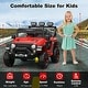 preview thumbnail 16 of 26, Ride on Car with 2.4G Remote Control, 12V Battery Powered Electric Car for Kids
