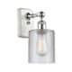 Option White and Polished Chrome / Clear