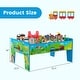 preview thumbnail 3 of 7, Gymax 80PCS Kids Wooden Train Activity Playset w/ Solid Wood Tracks