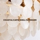 preview thumbnail 4 of 8, 48" Smart Gold Retractable Ceiling Fan with LED Light&Shell Crystal Shade - 48''