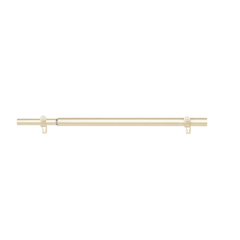 InStyleDesign 1 inch dia. Single Rod Extender - 48 to 84 inches - Light Gold