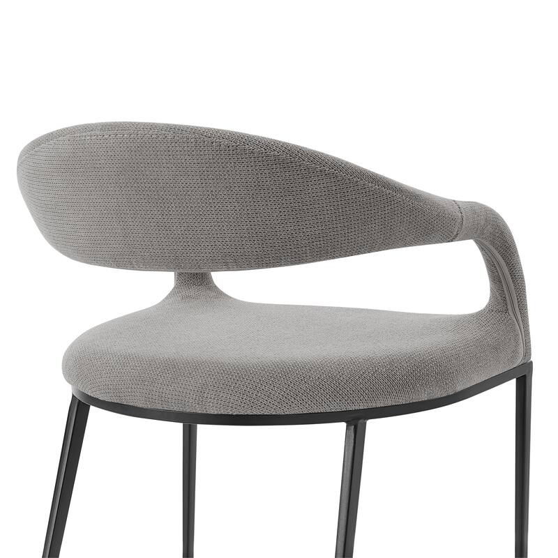 Morgan Upholstered Barrel Back Dining Chairs - Set of 2