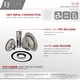 preview thumbnail 4 of 7, STYLISH 3.5 Inch Stainless Steel Kitchen Sink Strainer with Removable Basket