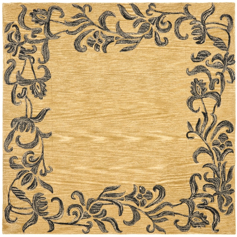 SAFAVIEH Handmade Soho Louisa Floral N.Z. Wool Rug