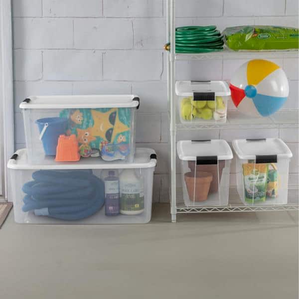 16 Qt Sterilite Plastic Storage Bins Totes Containers Sterilite 24