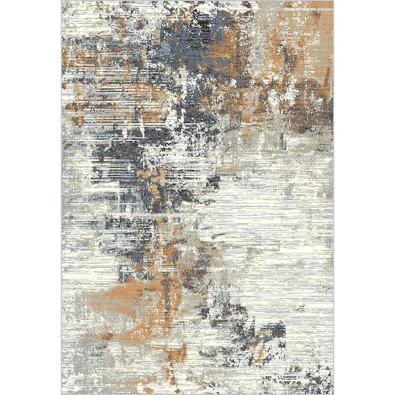 Marina Collection Abstract Multicolor Area Rug