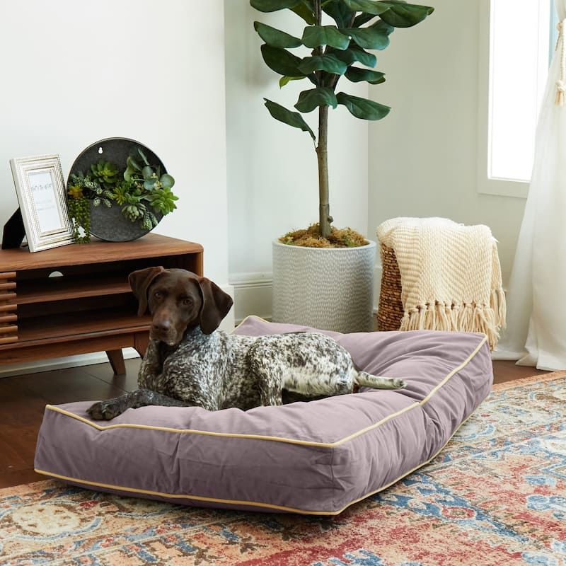 Happy Hounds Busby Smoke Pillow Style Dog Bed