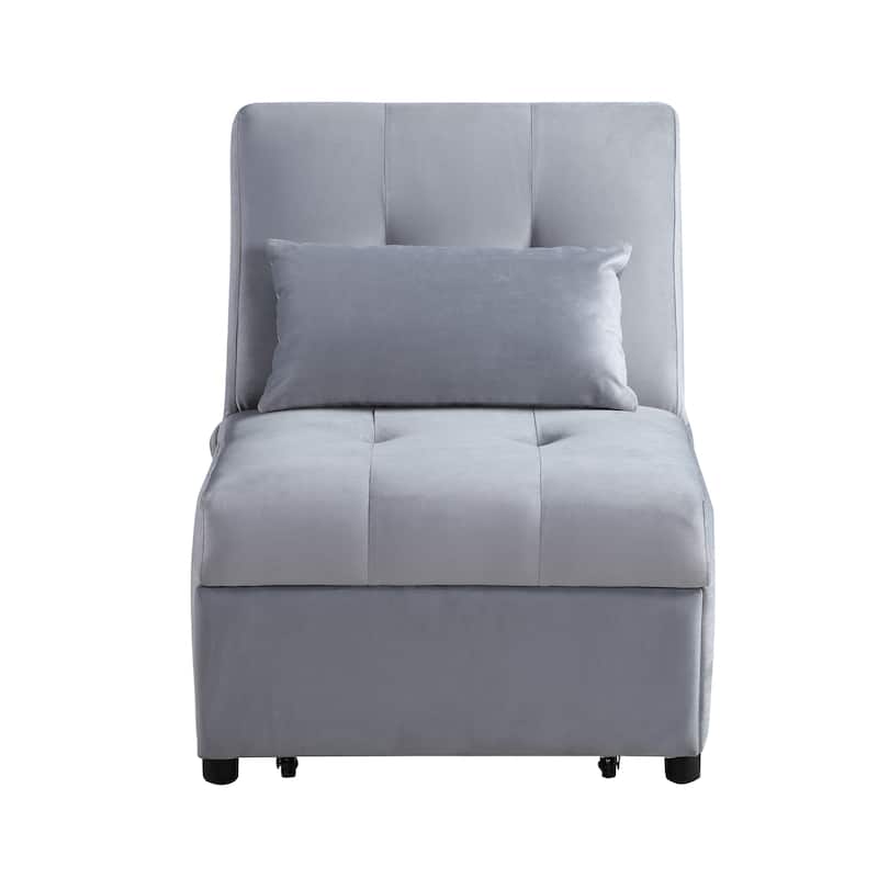 Daria 4-in-1 Convertible Futon Lounge Chair
