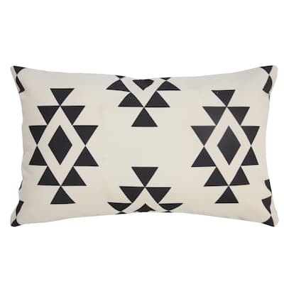Sevita Southwestern Geometric Indoor/Outdoor Throw Pillow