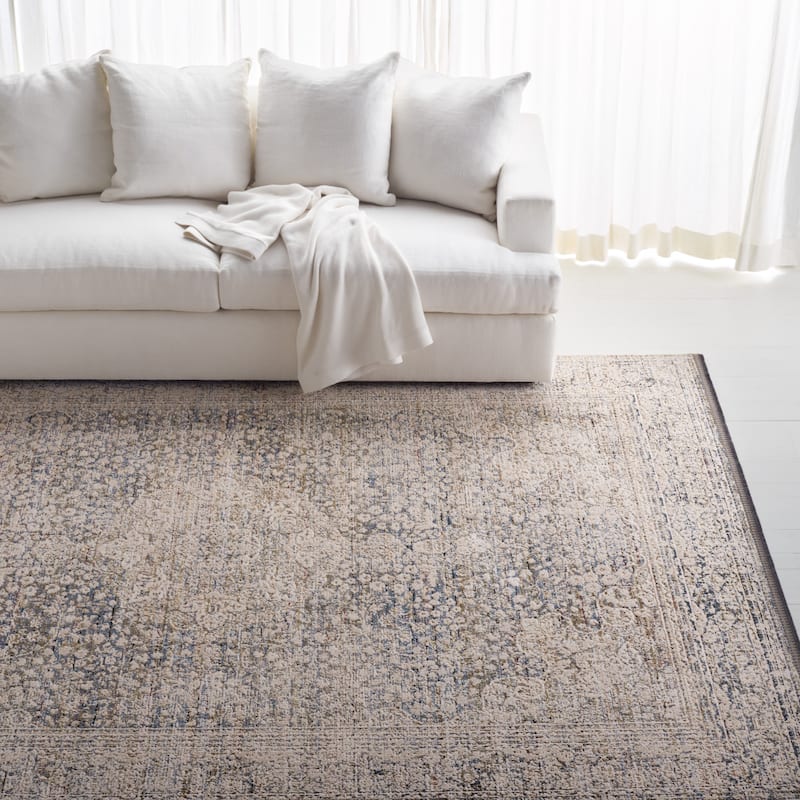 SAFAVIEH Lauren Ralph Lauren Gyrithe Vintage Rug - 10' x 14' - Ivory/Light Olive