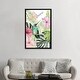 preview thumbnail 14 of 13, iCanvas "Hibiscus & Hummingbird II" by Jennifer Paxton Parker Framed