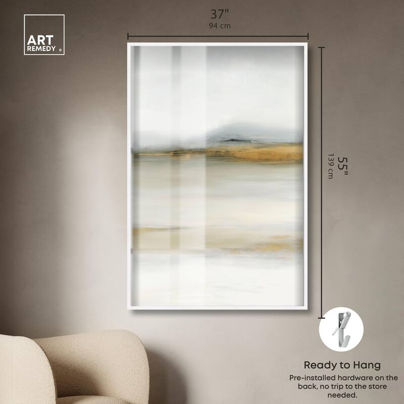 Misty Expanse II Shadowbox by Art Remedy