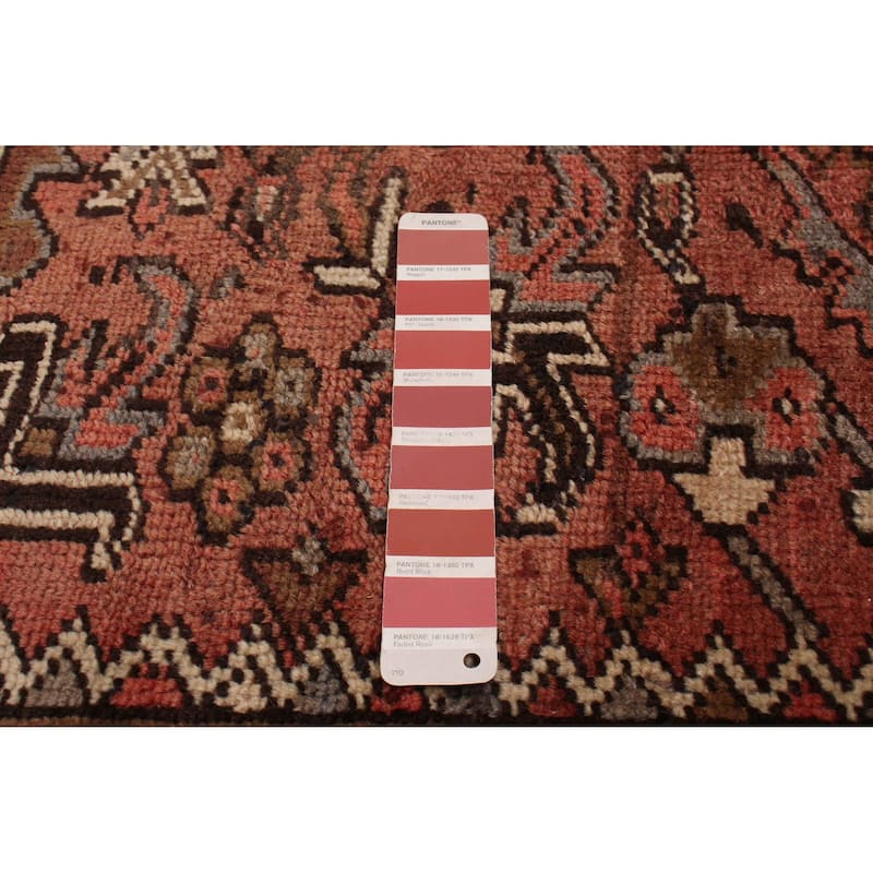 ECARPETGALLERY Hand-knotted Sarabi Copper Wool Rug - 7'9 x 11'1