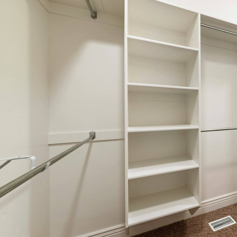 Design House Adjustable 65-inch to 120-inch Closet Rod - Polished Chrome