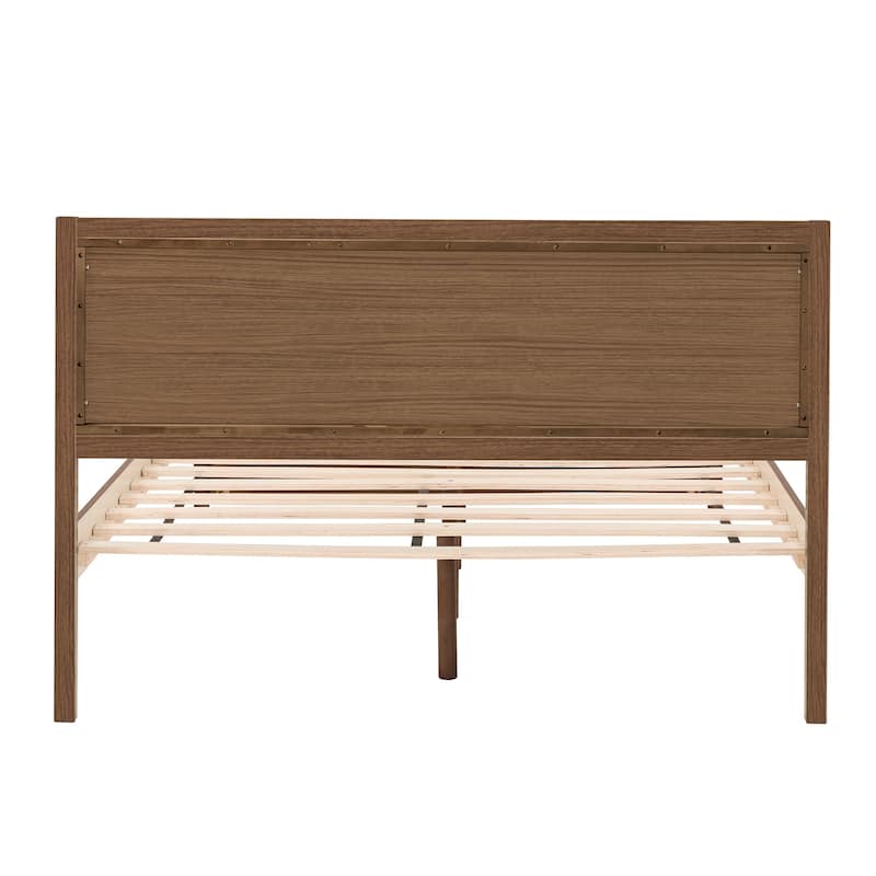 Wimberley Wood Finish Panel Platform Queen Bed by iNSPIRE Q Modern