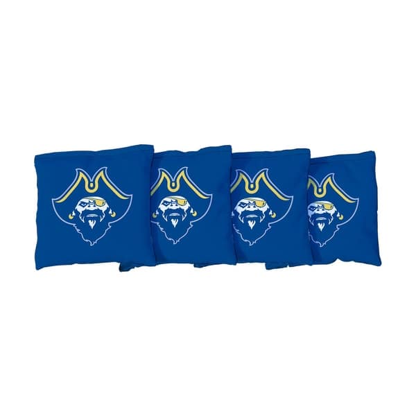 slide 2 of 3, Massachusetts Dartmouth UMASS Corsairs Blue Cornhole Bags All-Weather Resin Filled