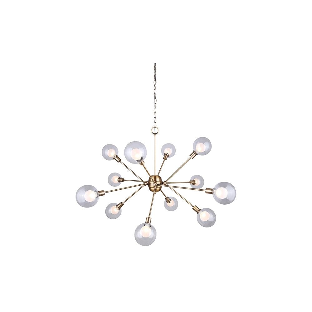 Canarm ICH683A129  Estella 12 Light 43-3/4" Wide Sputnik Chandelier - Chandeliers For Bedrooms by Overstock.com