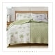 preview thumbnail 3 of 5, Linery & Co. 3-Piece Tropical Palm Sitched Quilt Set with Shams