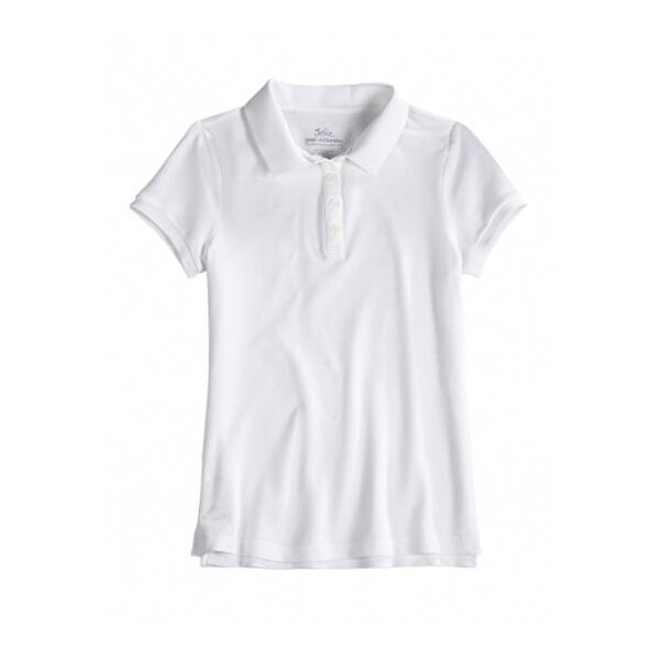 Shop Justice Girls School Uniform Polo Shirt Overstock 29444201