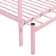 preview thumbnail 11 of 30, Metal House-Shaped Platform Bed with 2 Drawers, Convertible Twin XL to King Size Bed Frame for Bedroom, Apartment