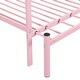 preview thumbnail 6 of 18, Twin XL to King Metal House Platform Bed with 2 Drawers