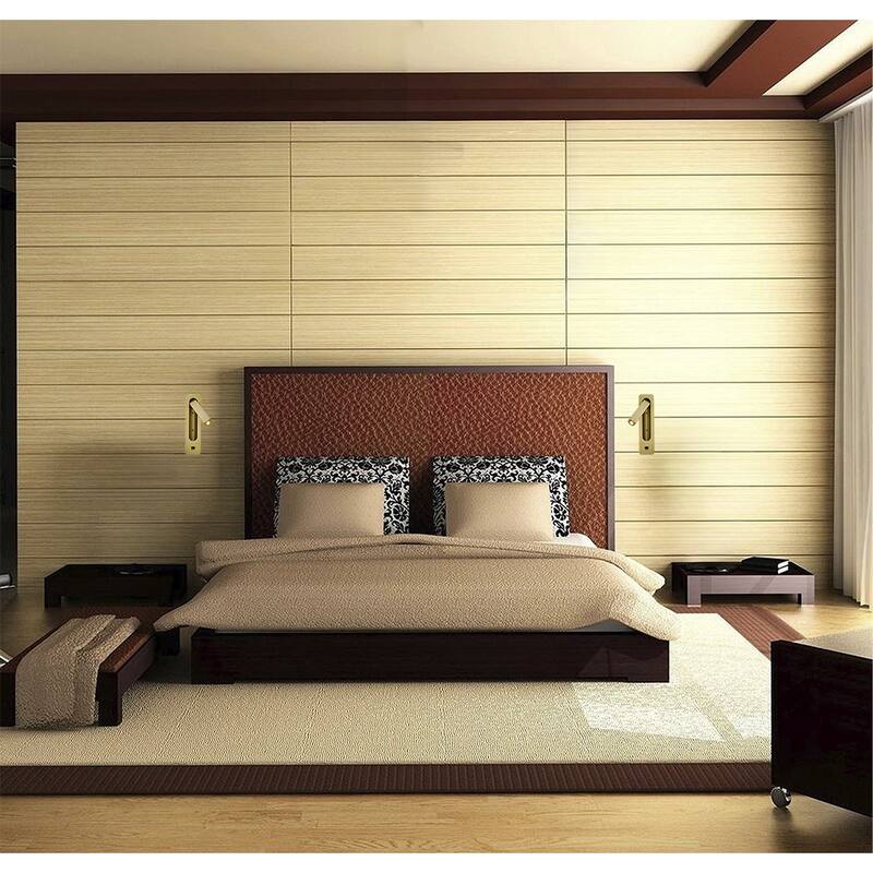 1-Light Satin Brass Metal LED Wall Sconce With One USB Port And A Clear Frosted Len