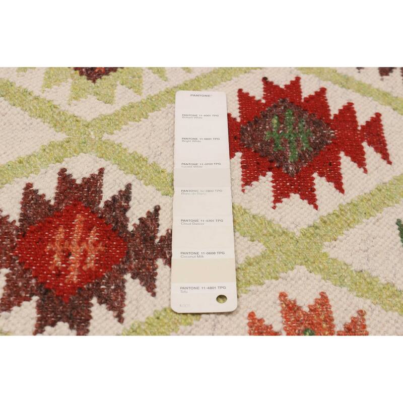 Ankara FW Cream Kilim 5'5" x 7'8" - 5'5 x 7'8