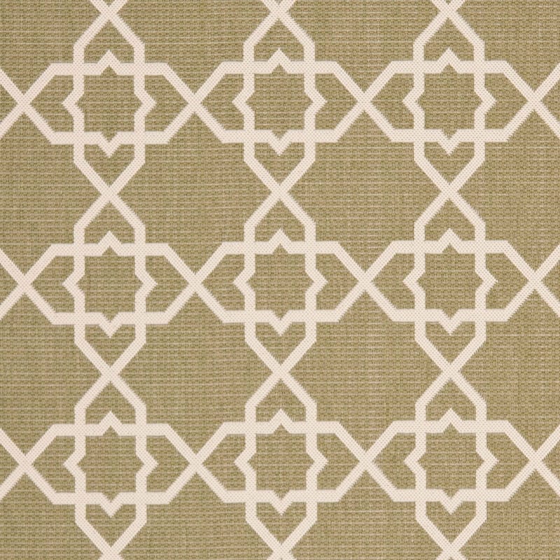 SAFAVIEH Courtyard Lawanda Trellis Indoor/ Outdoor Waterproof Patio Backyard Rug