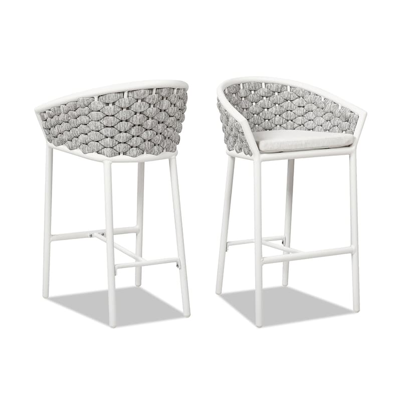 Rowan 27.5" Patio Counter Stool (Set of 2)