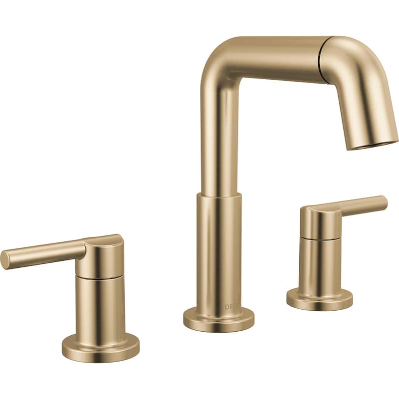 Delta 35849LF-PD Nicoli 1.2 GPM Widespread Bathroom Faucet with Pull - Champagne Bronze